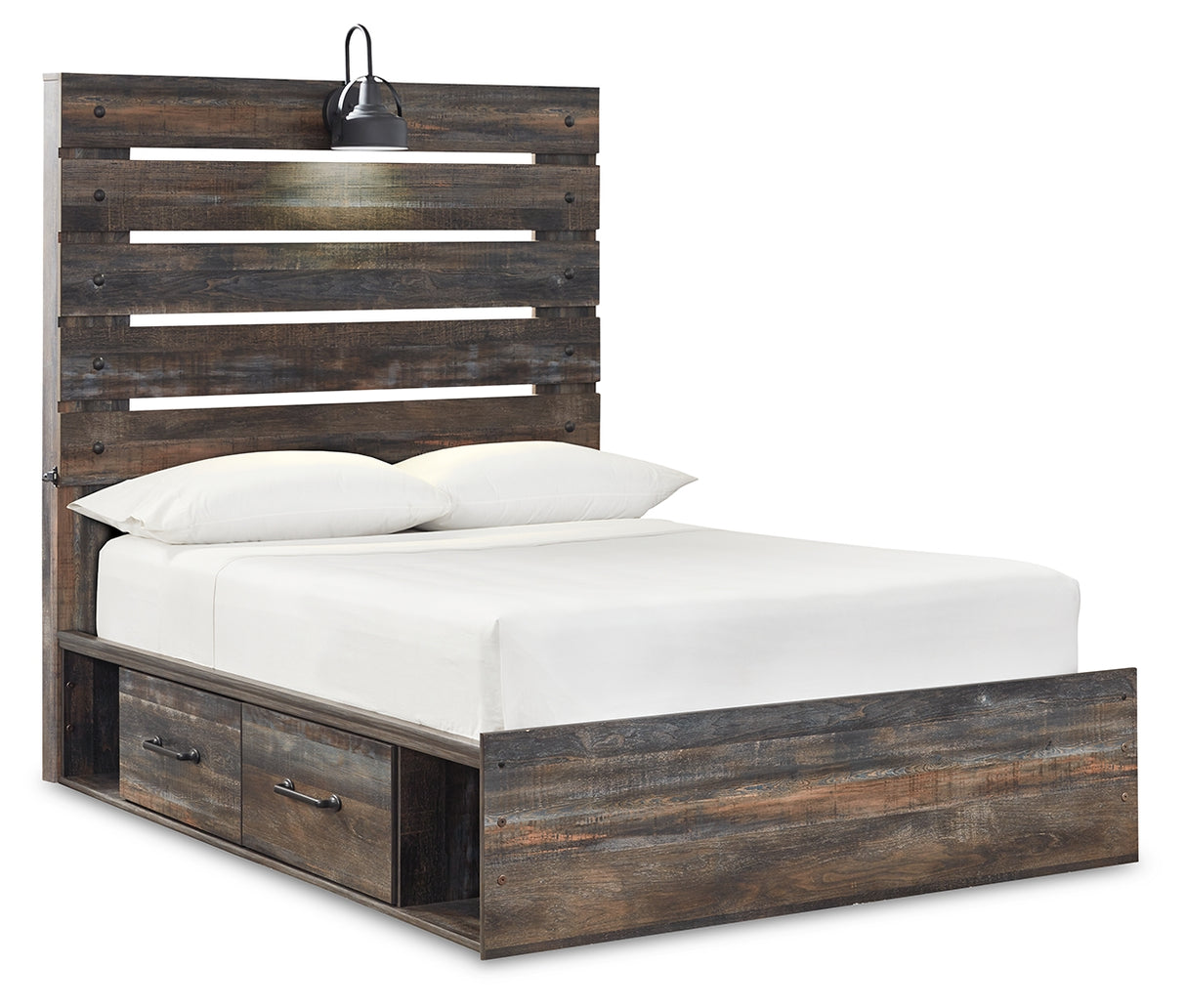 Drystan Full Panel Bed and 2 Nightstands (Bed Size: Full)