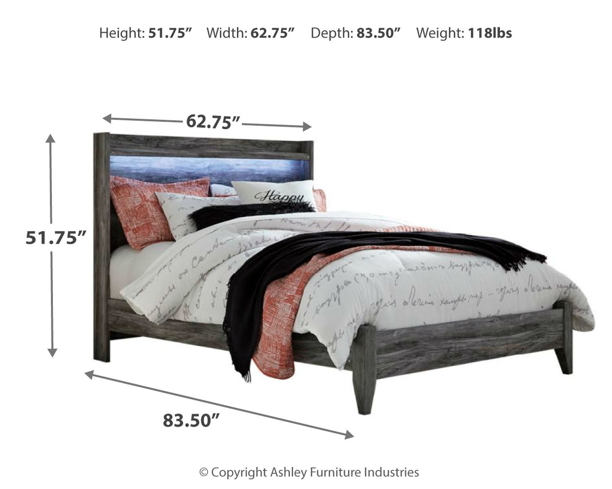 Baystorm Queen Panel Bed (Bed Size: Queen)