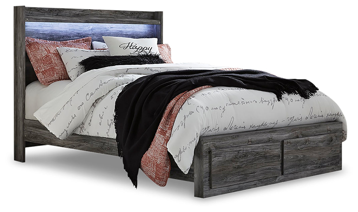 Baystorm Queen Panel Storage Bed with Chest (Bed Size: Queen)