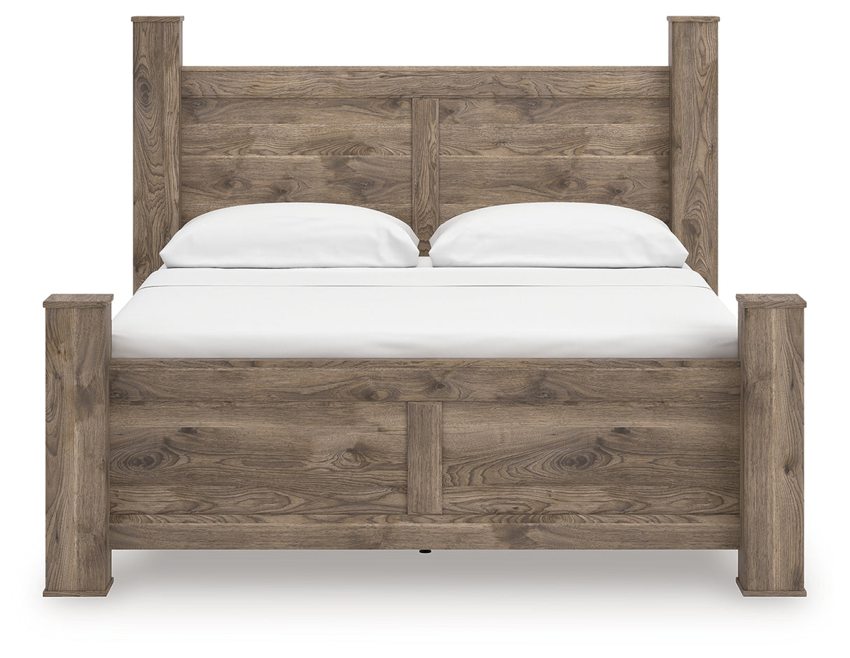 Rusticott King Poster Bed (Bed Size: King)