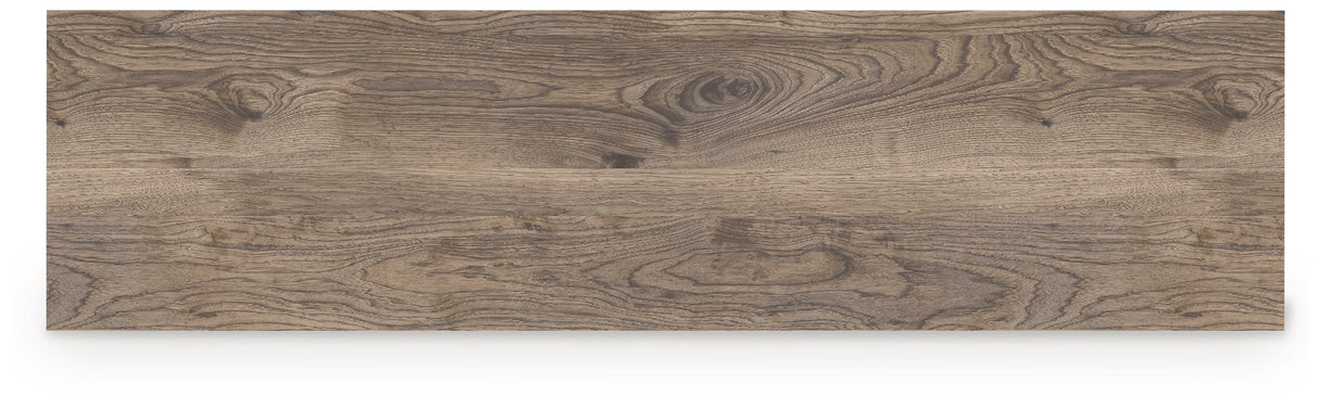 Rusticott Queen Poster Bed, Dresser and Nightstand (Bed Size: Queen)