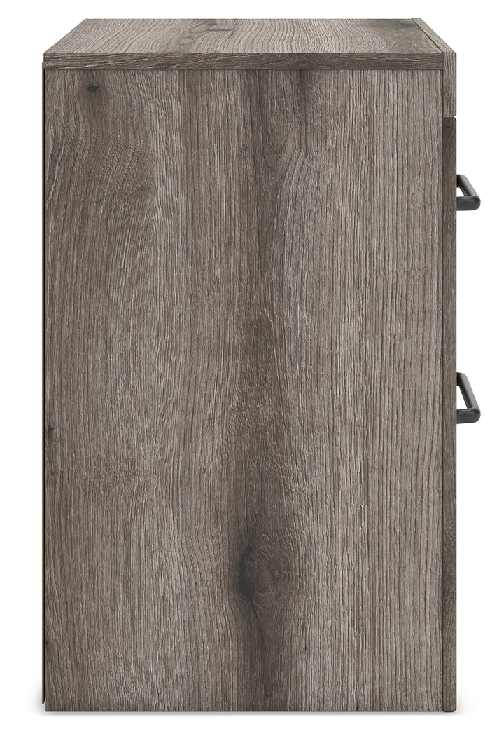 Graystorm 6-Piece Twin Panel Storage Bed with Mirrored Dresser and Nightstand (Platform Twin Roll Slats, Twin/Full Side Storage with Rail, Twin Panel Headboard/Footboard, Dresser, Bedroom Mirror, Nightstand)