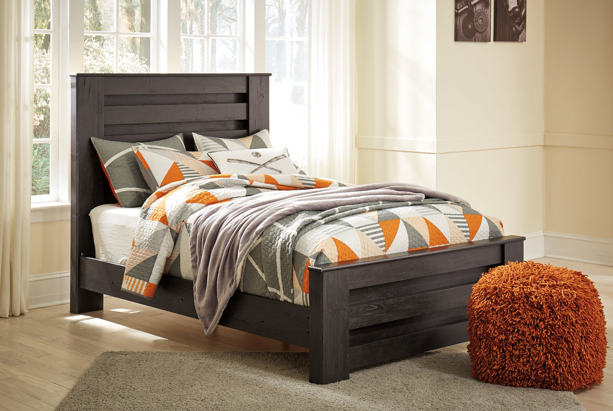 Brinxton Queen Panel Bed (Bed Size: Full)