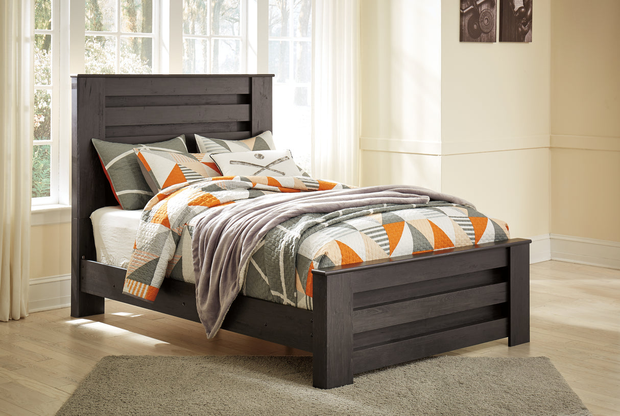 Brinxton Queen Panel Bed (Bed Size: Full)