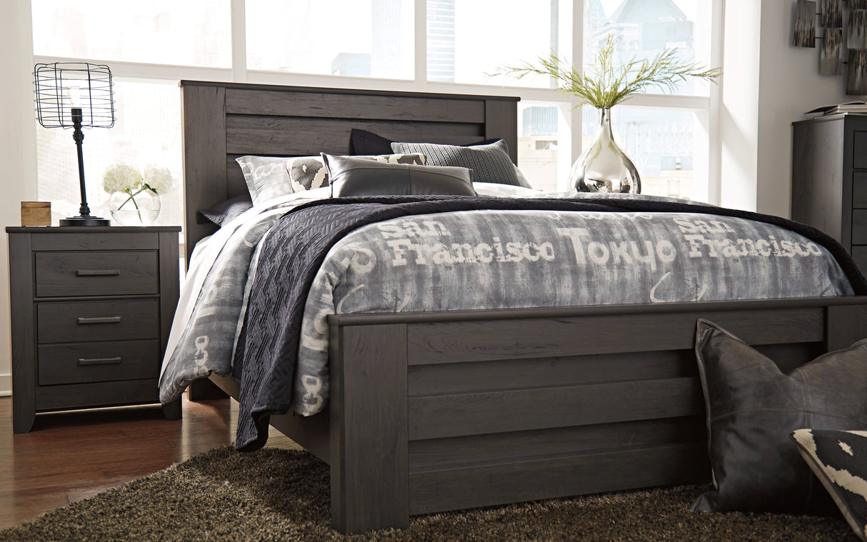 Brinxton Queen Panel Bed (Bed Size: King)