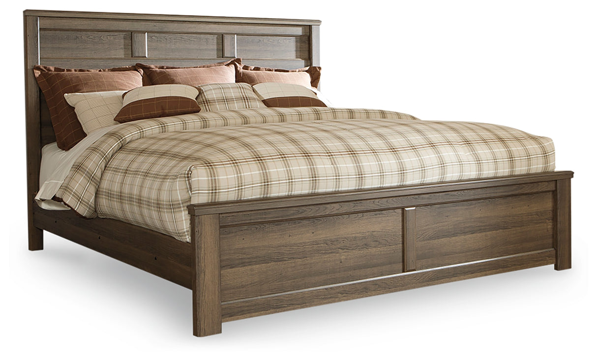 Juararo Queen Panel Bed (Bed Size: California King)