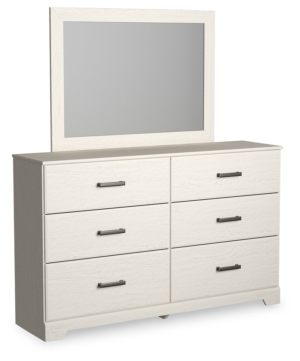 Stelsie Full Panel Bed, Dresser, Mirror and Nightstand (Bed Size: Full)