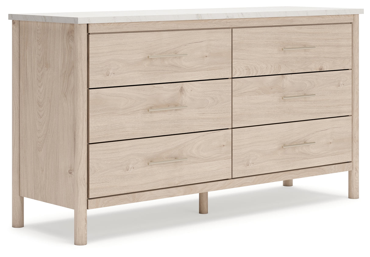 Cadmori King Panel Bed, Dresser and 2 Nightstands (Bed Size: King)