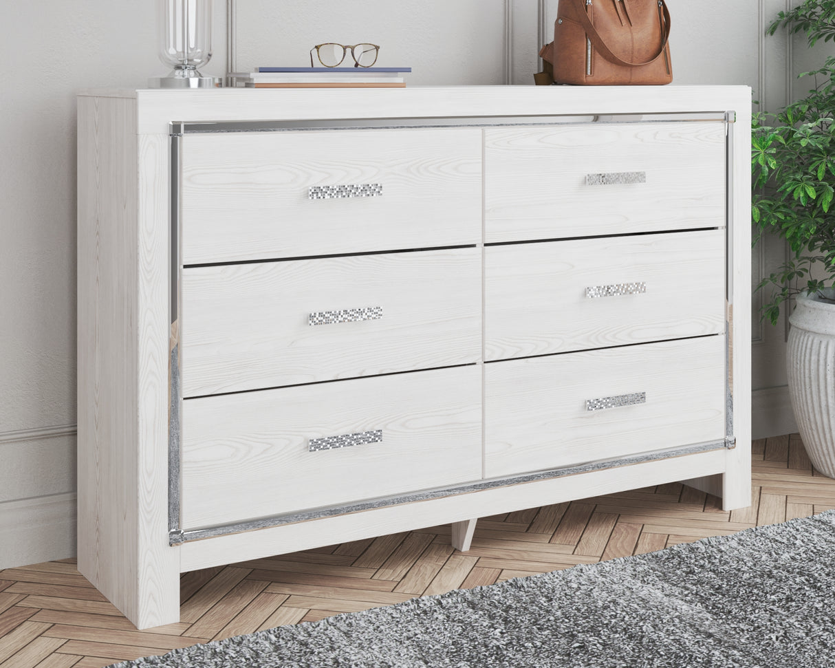 Altyra Queen Panel Bed, Dresser and Chest
