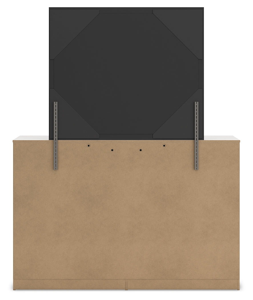 Altyra Full Panel Bed, Dresser, Mirror and Nightstand (Bed Size: Full)