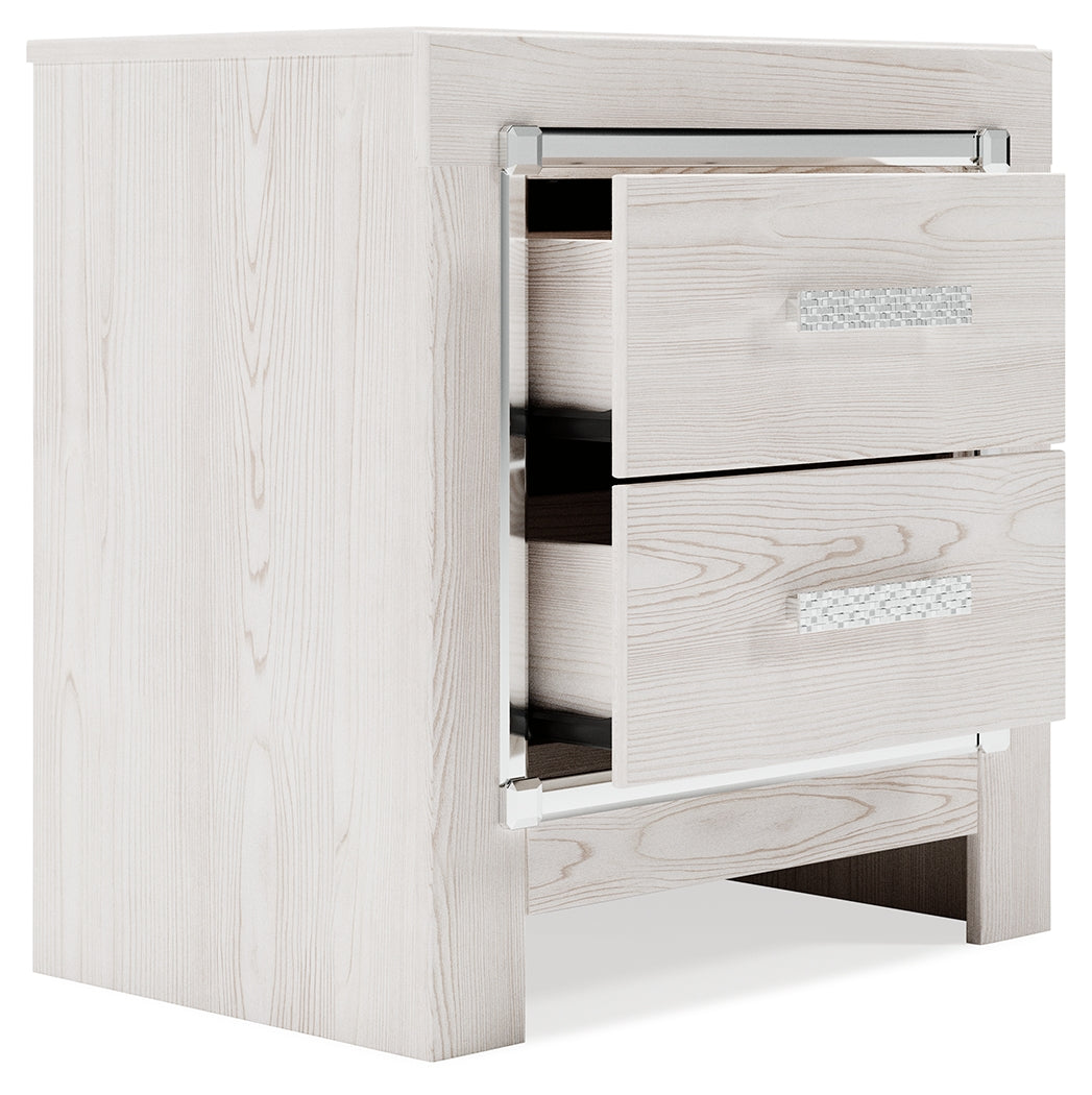 Altyra King Storage Bed, Dresser and Nightstand