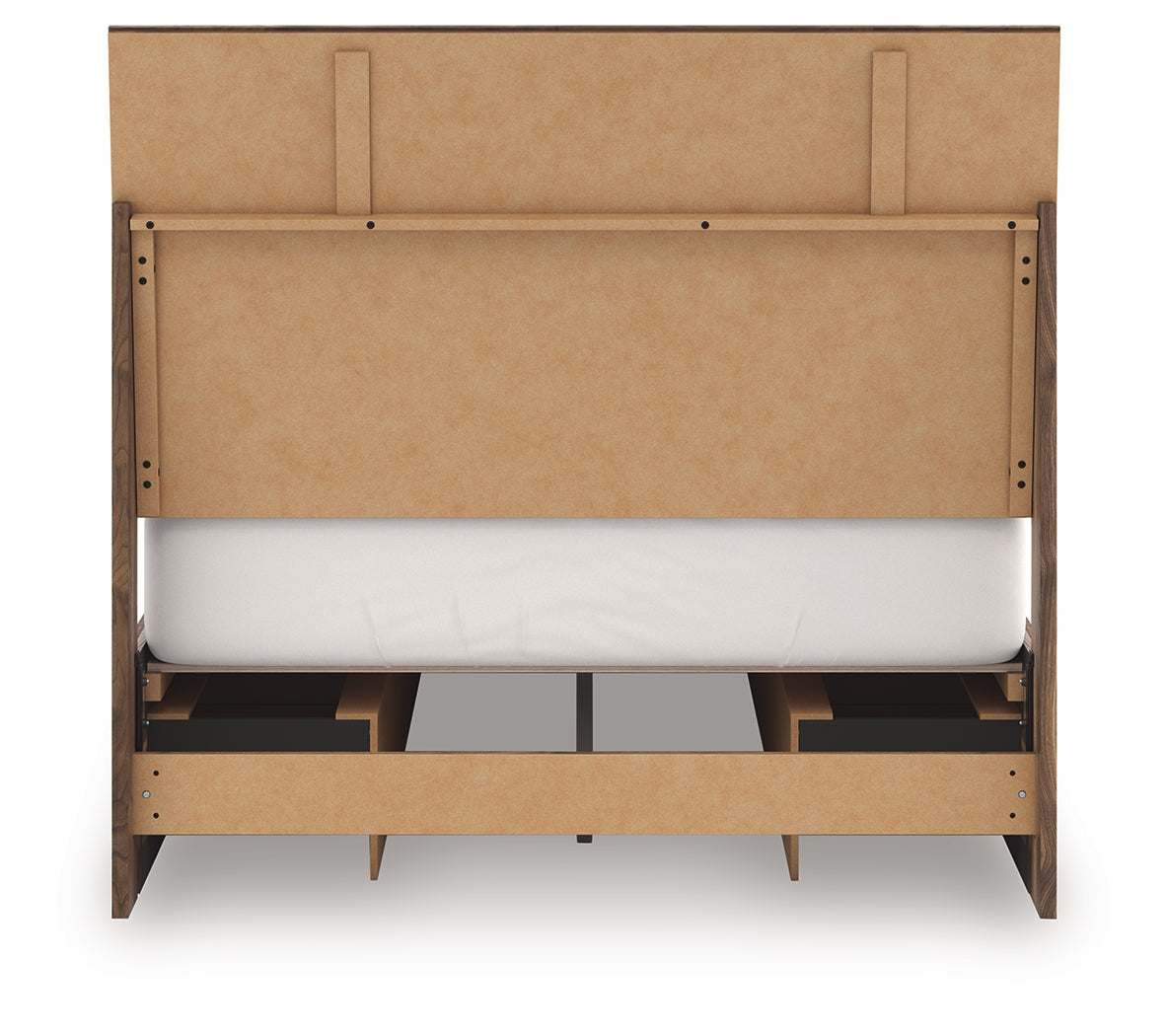 Chirason Full Panel Bed with Storage (Bed Size: Full)