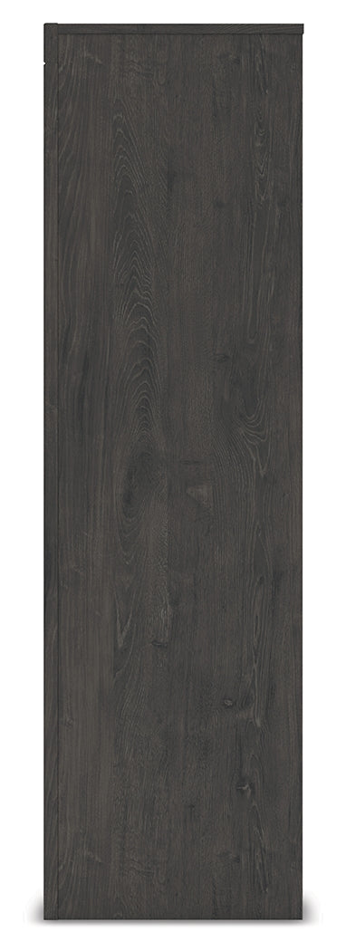 Fraluna 7-Piece King Panel Storage Bed with Mirrored Dresser and Chest (King Storage Footboard, King Headboard Panel, Queen/King Headboard Posts, King Bed Rails, Dresser, Bedroom Mirror, Chest of Drawers)