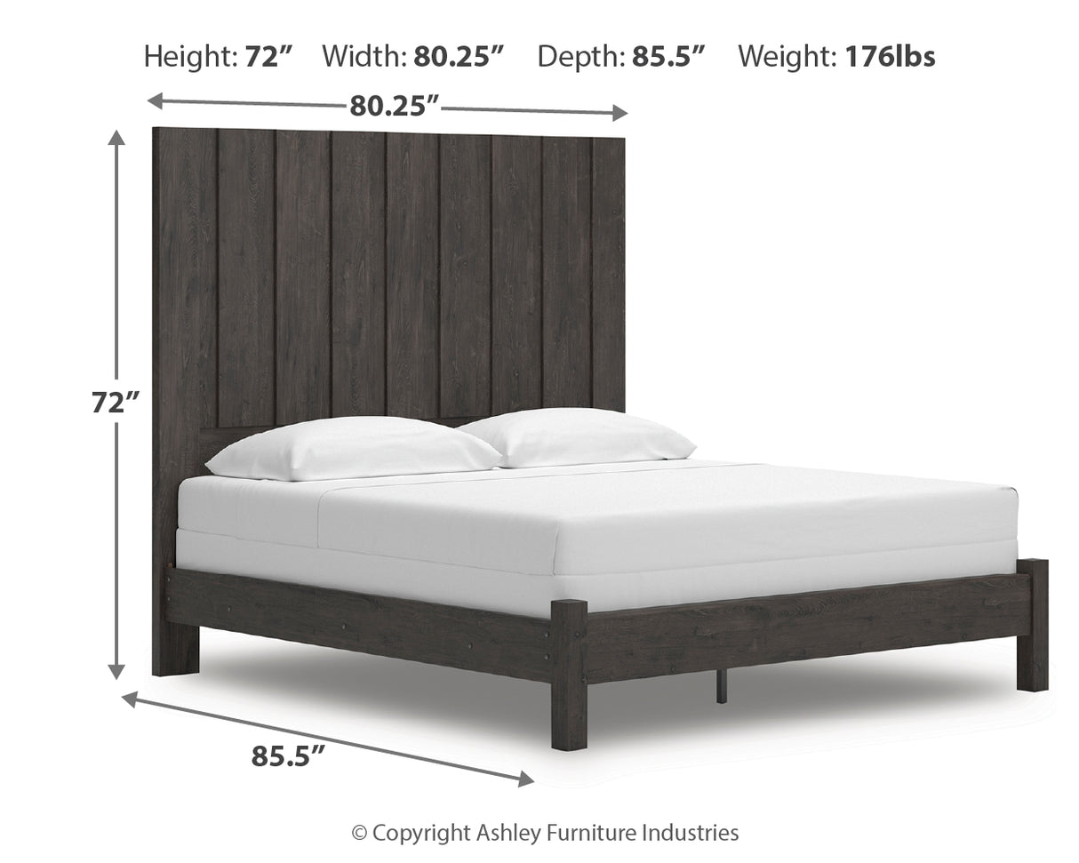 Fraluna Queen Panel Bed (Bed Size: King)