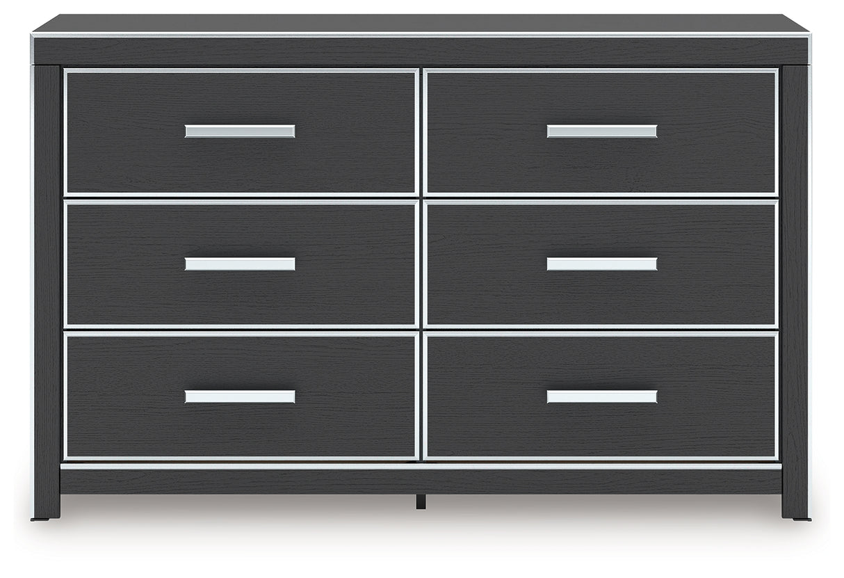 Zuraleus Queen Upholstered Bed, Dresser and Nightstand (Bed Size: Queen)