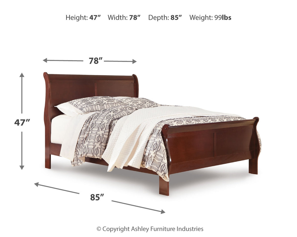 Alisdair King Sleigh Bed, Dresser, Mirror, Chest and 2 Nightstands (Bed Size: King)