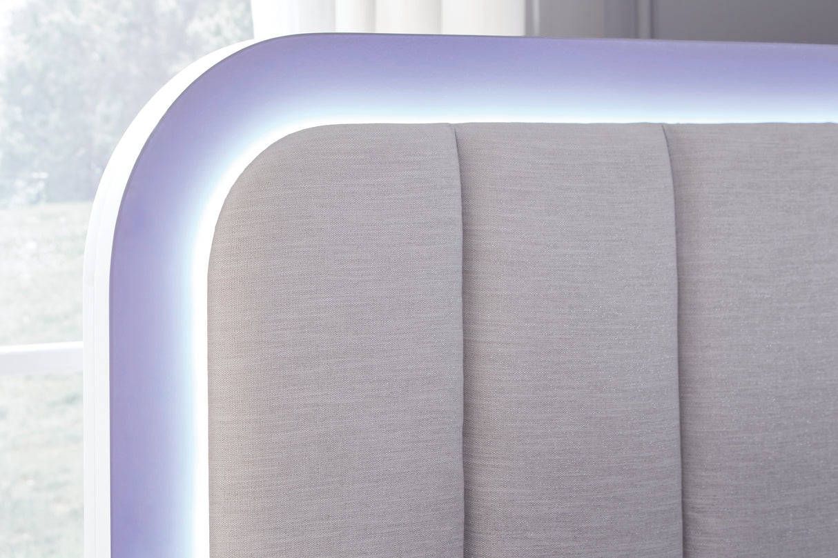 Jarlee Queen Upholstered Panel Bed (Bed Size: California King)