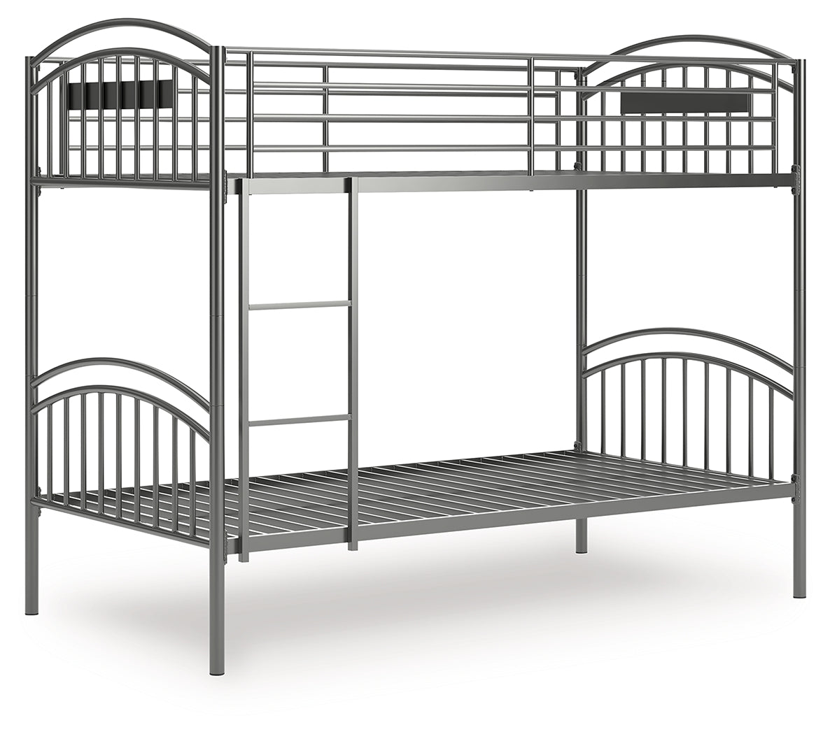 Lanceburg Twin over Twin Bunk Bed with Ladder