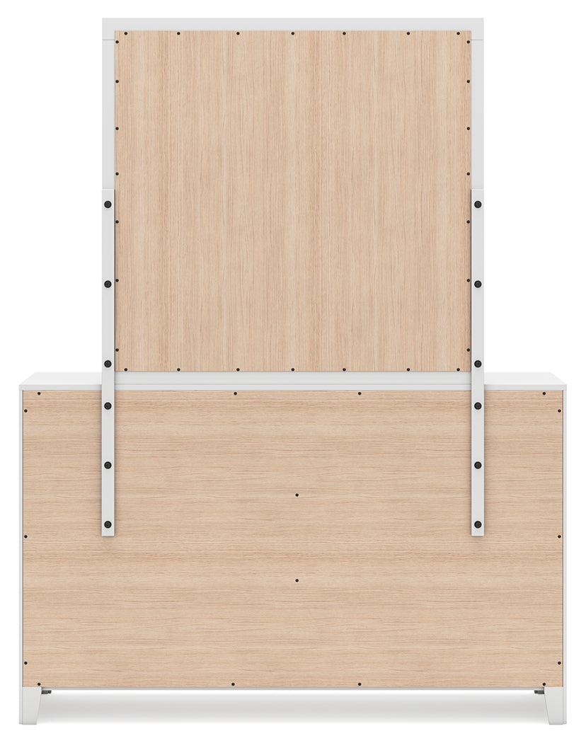 Binterglen Twin Panel Bed, Dresser, Mirror, Chest and 2 Nightstands