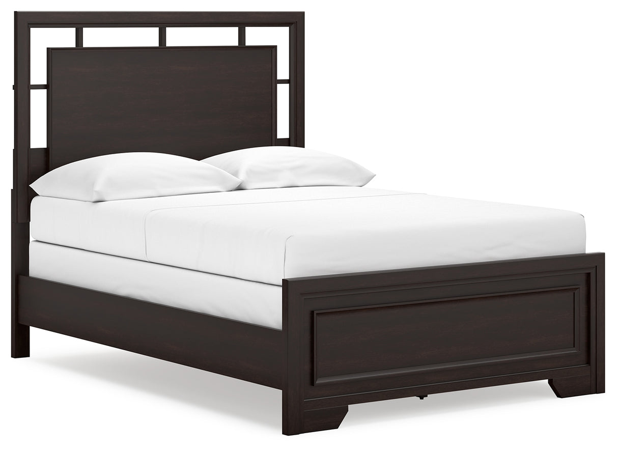 Covetown Queen Panel Bed (Bed Size: Full)