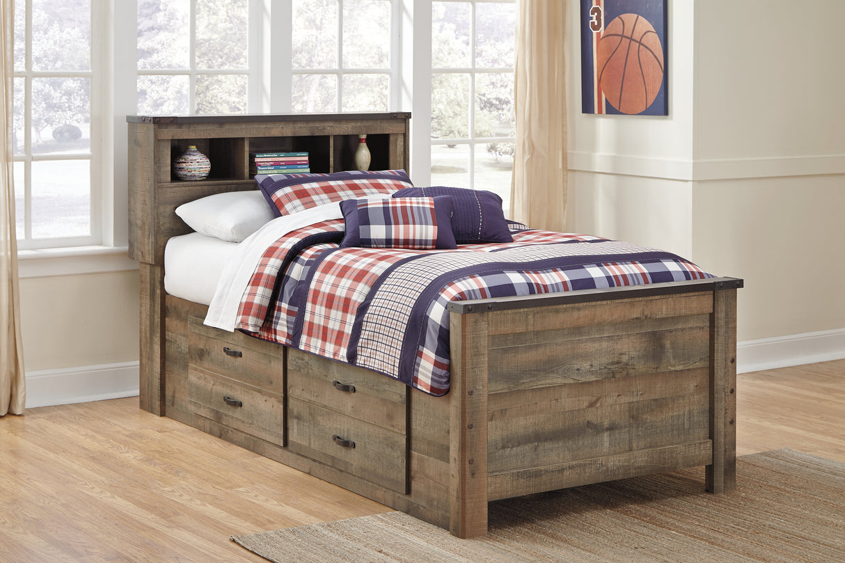 Trinell Twin Storage Bed, Chest and Nightstand