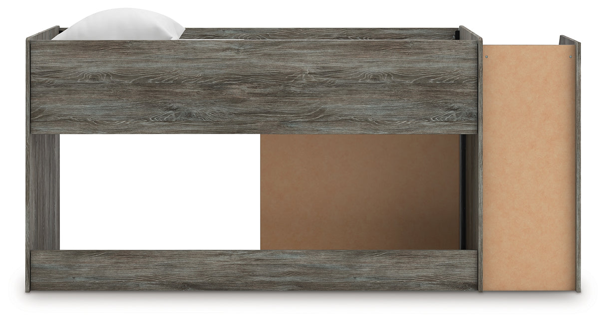 Frandern Twin Loft Bed with Drawer Storage (Bed Size: Twin)