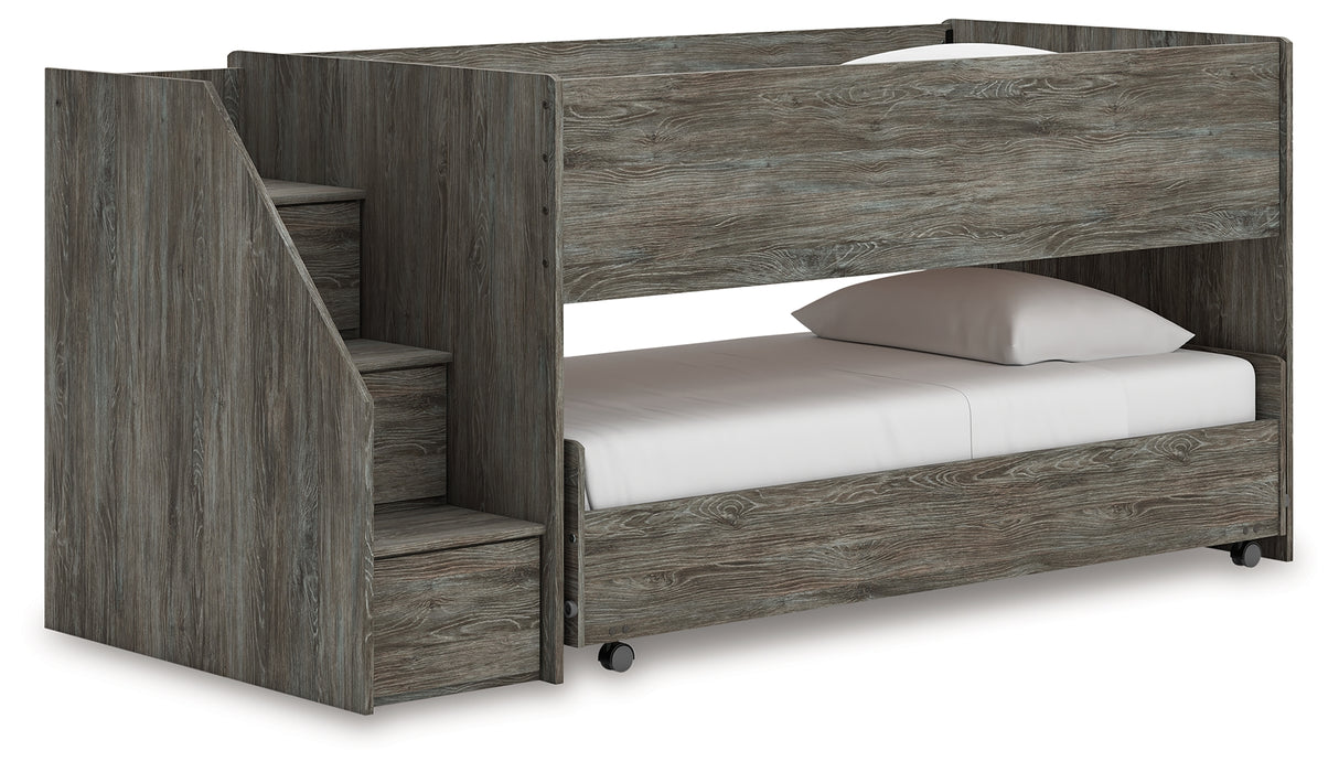 Frandern Twin over Twin Loft Bed (Bed Size: Twin Over Twin)