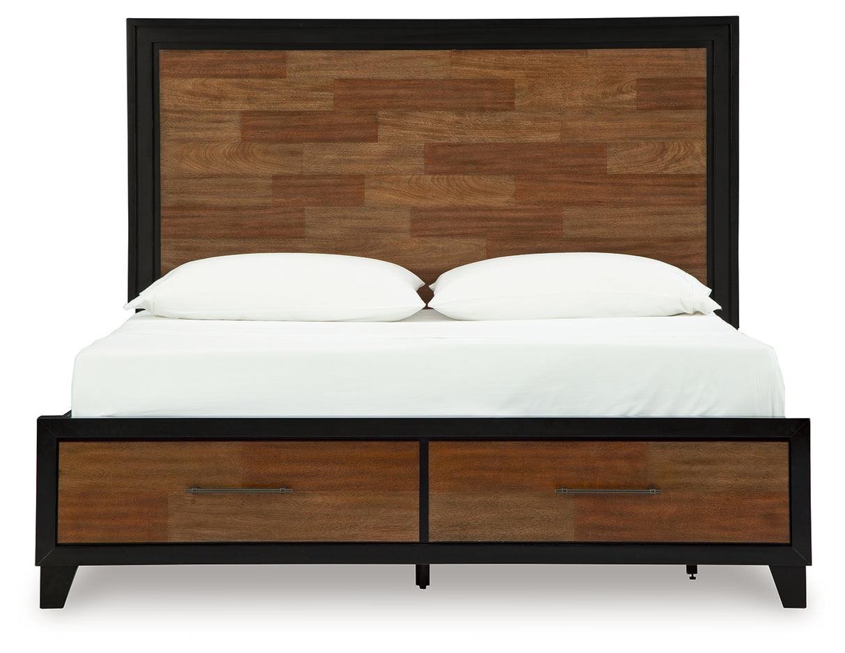 Kraeburn Queen Panel Storage Bed (Bed Size: King)