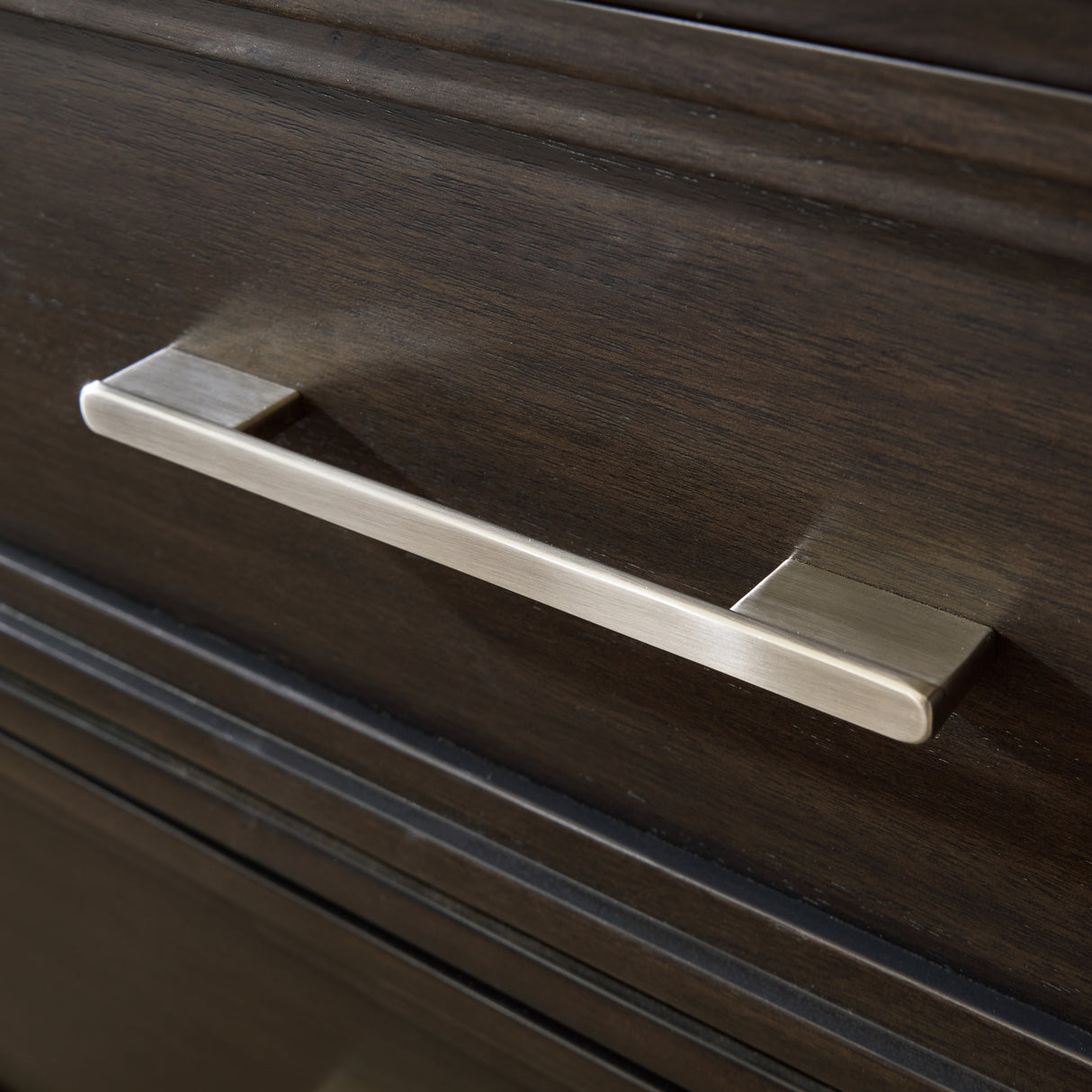 Neymorton 5-Piece California King Upholstered Panel Bed with 2 Nightstands (King/California King Panel Footboard with Slats, King/California King Upholstered Panel Headboard, California King Panel Rails, Nightstand, Nightstand)