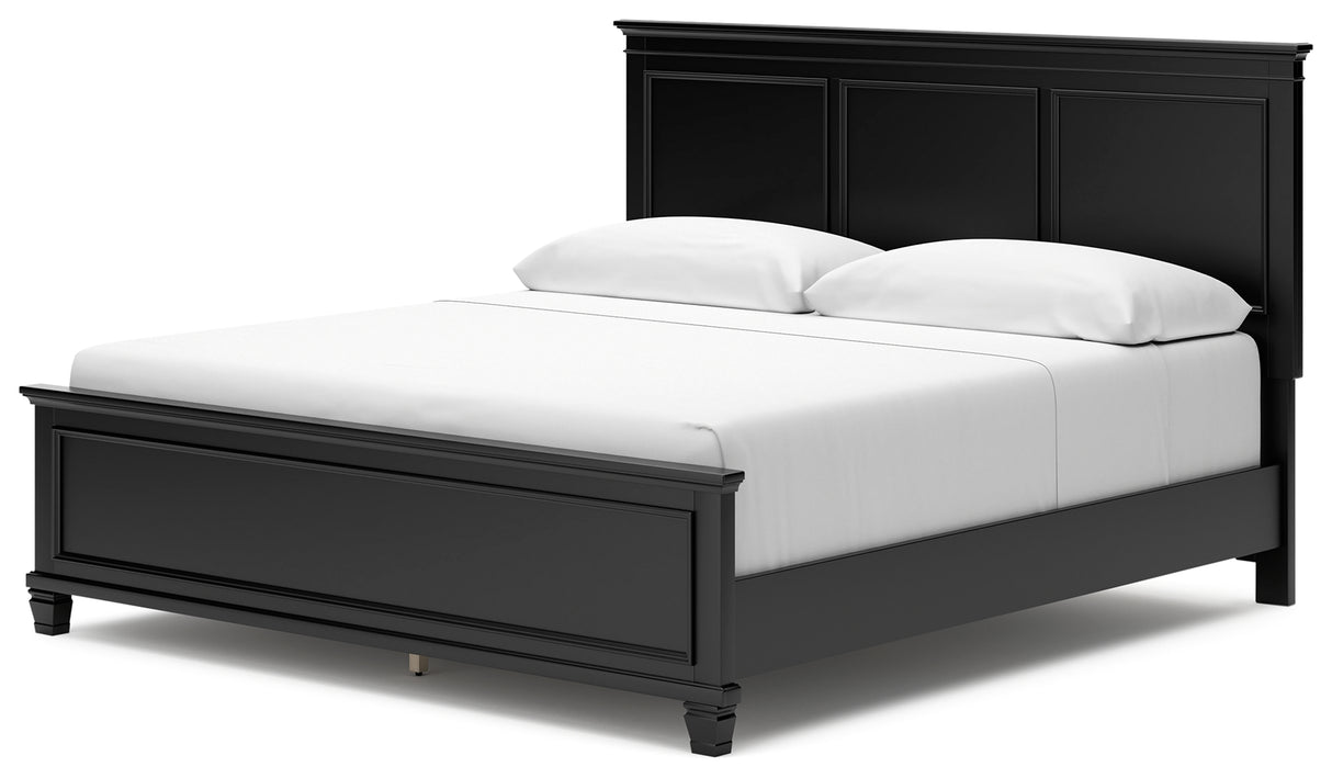Lanolee Queen Panel Bed (Bed Size: King)