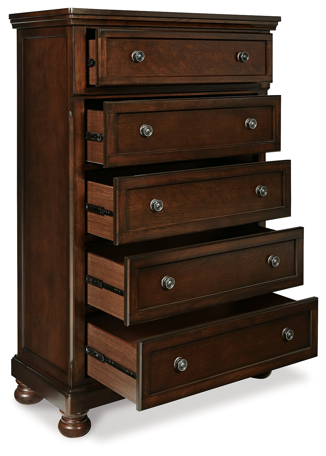 Robbinsdale Chest of Drawers (Color: Rustic Brown)