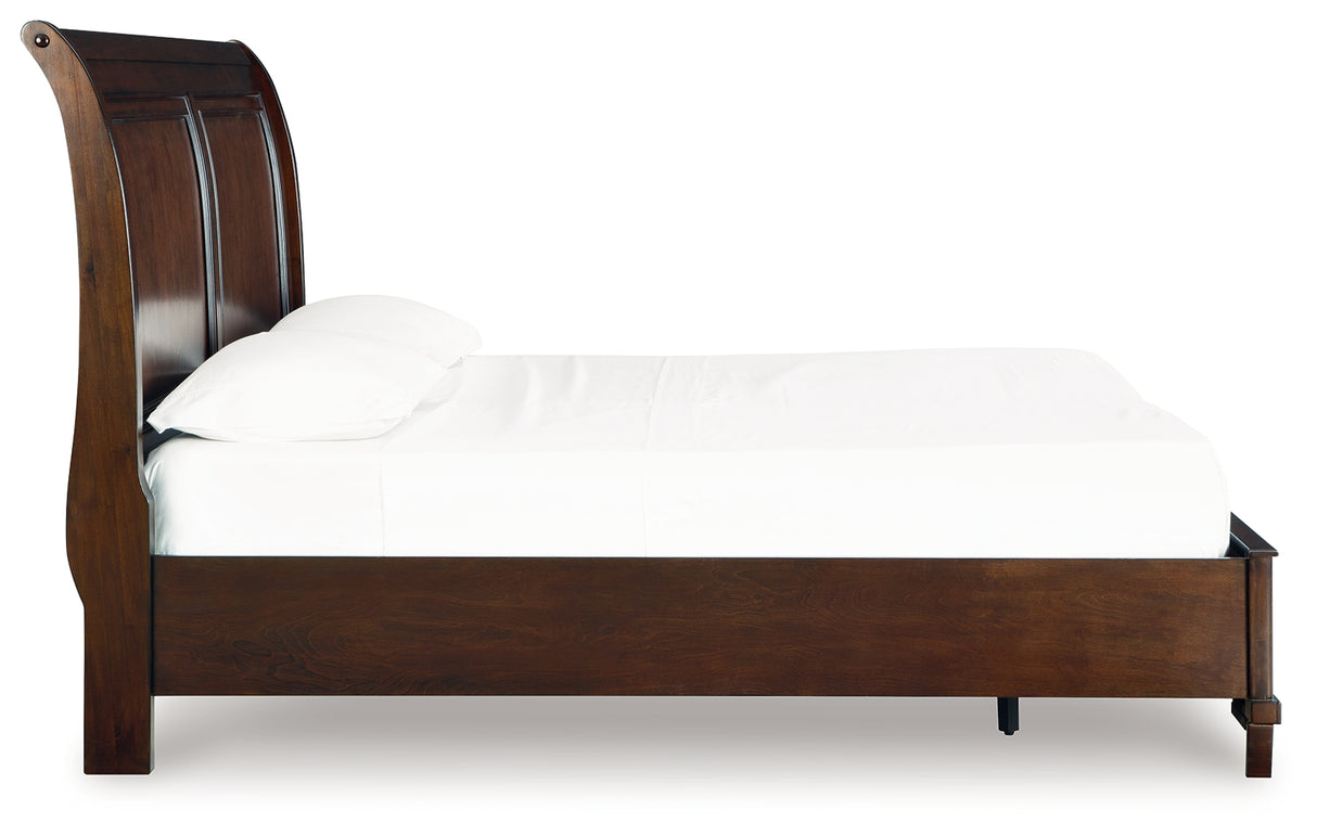 Trellington King Sleigh Storage Bed (Bed Size: King)