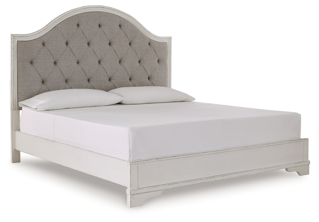 Blendon Queen Upholstered Panel Bed (Bed Size: King)