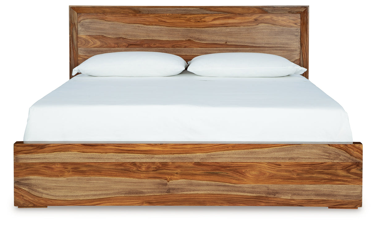 Dressonni Queen Panel Bed (Bed Size: California King)