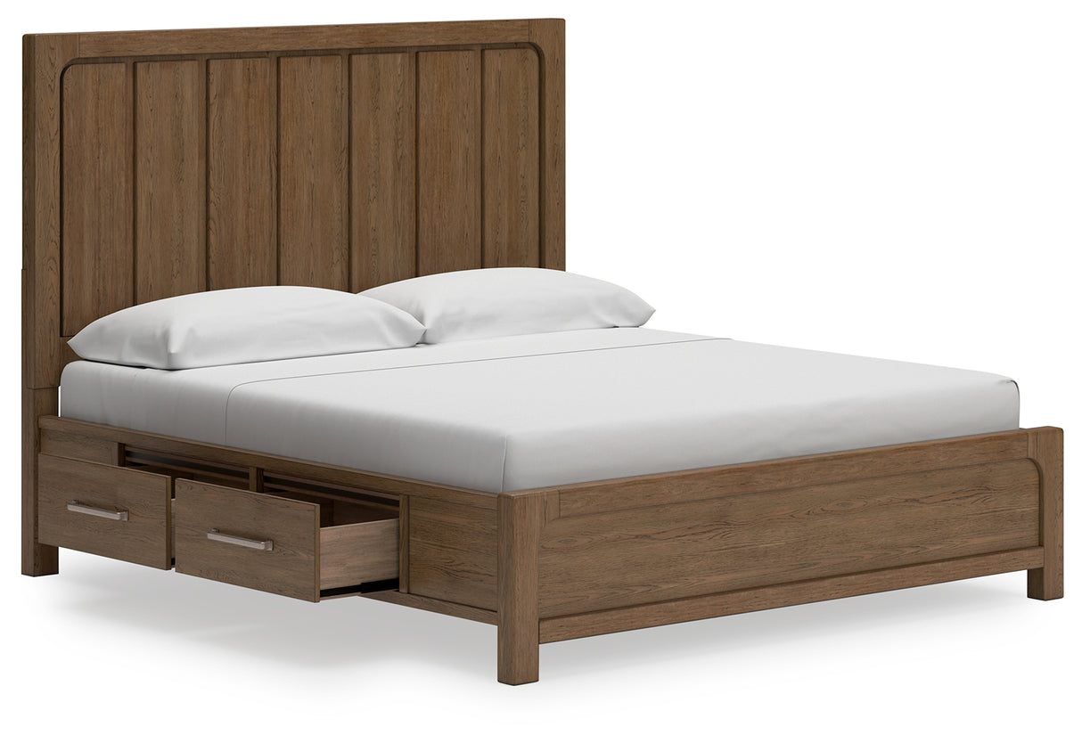 Cabalynn Queen Panel Bed with Storage (Bed Size: King)