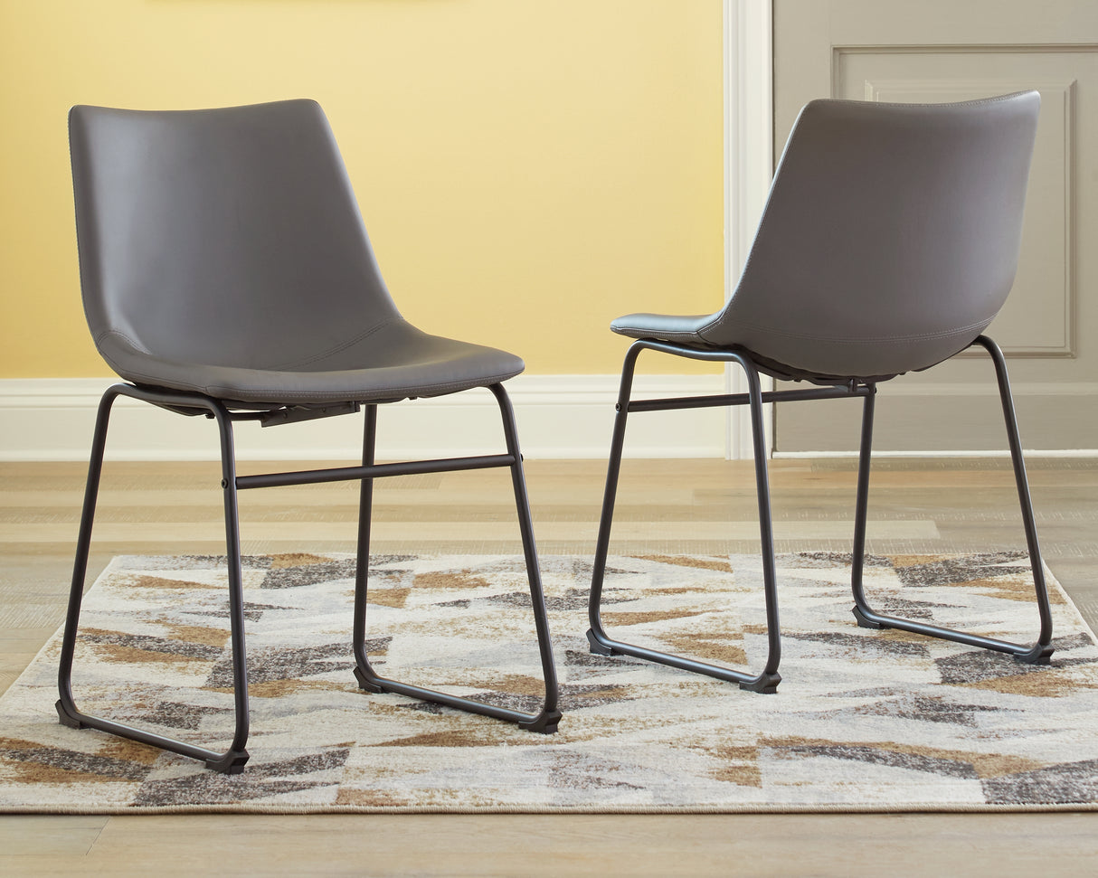 Centiar Dining Chair (Color: Gray)