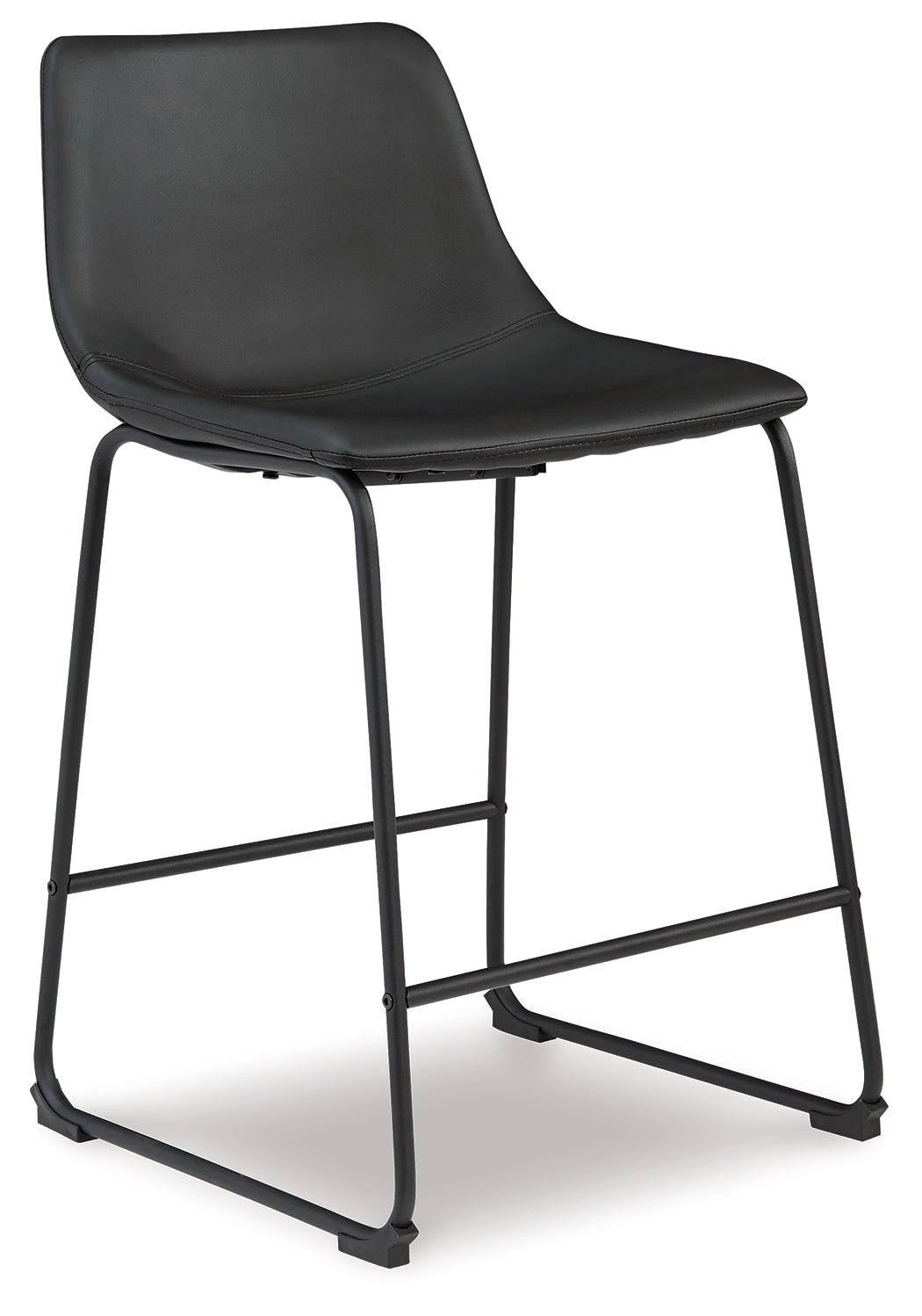 Centiar Counter Height Bar Stool (Color: Black, Barstool Height: Counter Height)