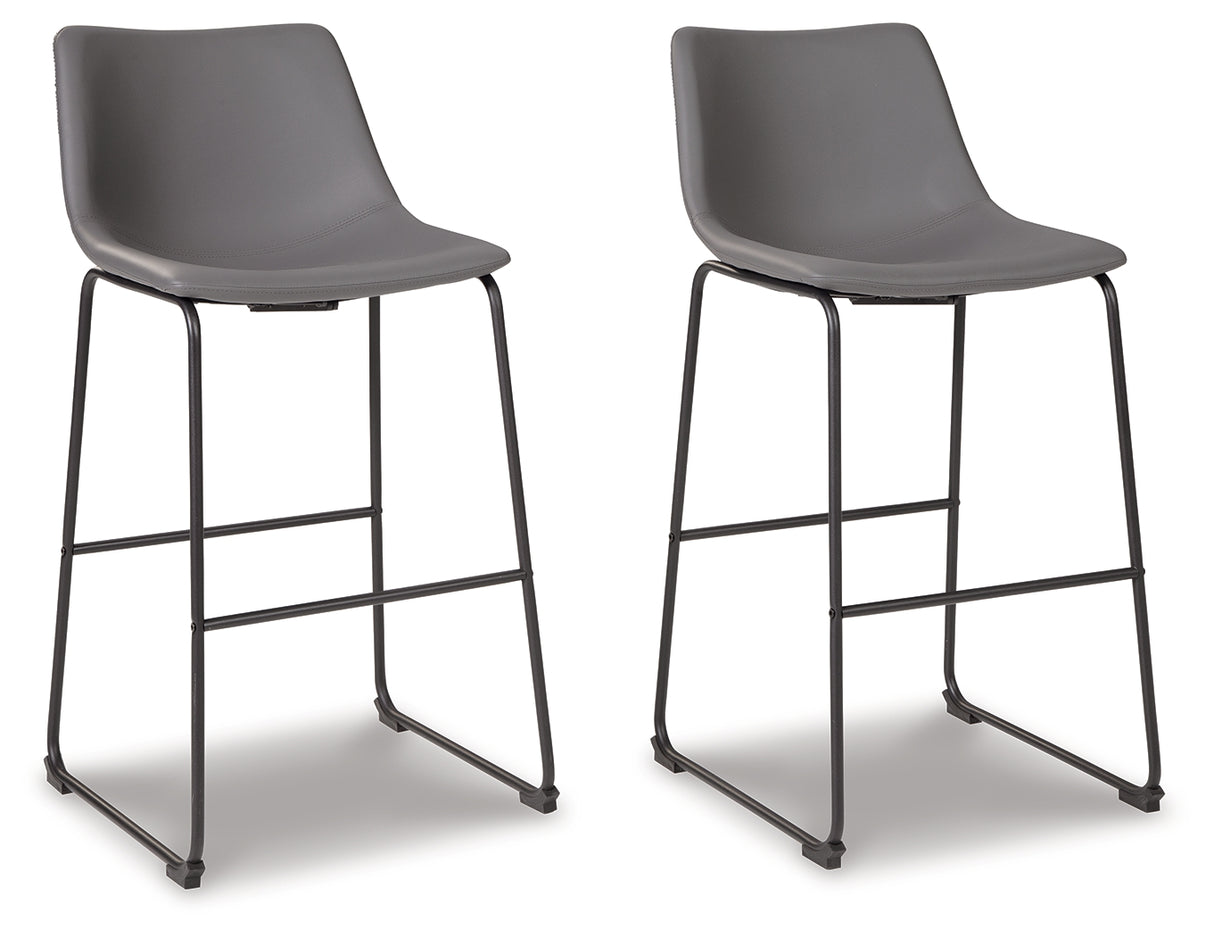 Centiar Counter Height Bar Stool (Color: Gray, Barstool Height: Pub/Bar Height)