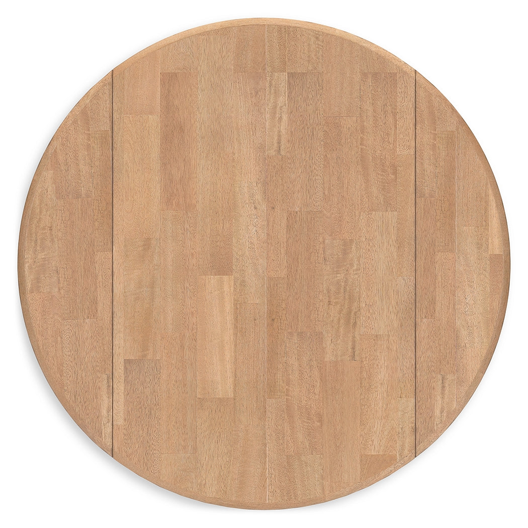 Gesthaven 3-Piece Dining Table and 2 Chairs (Dining Drop Leaf Table, Dining Chair, Dining Chair)