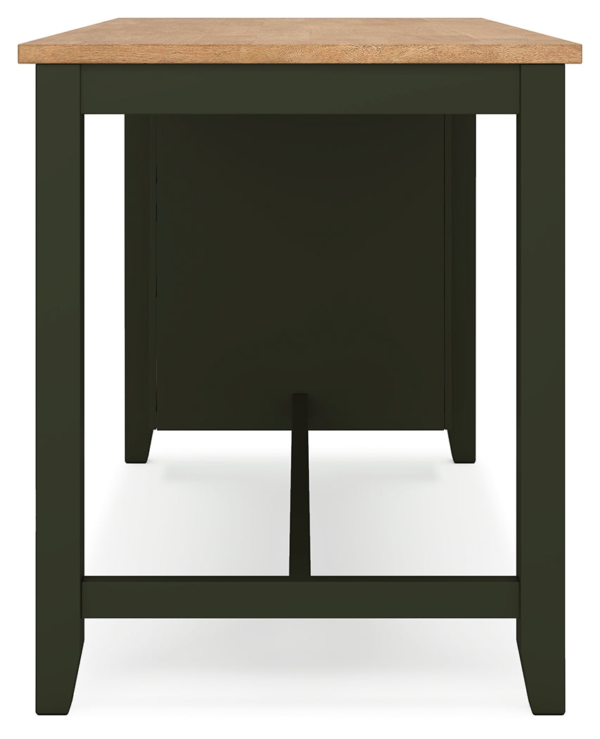 Gesthaven 3-Piece Counter Height Dining Table and 2 Barstools (Counter Height Dining Table, Counter Height Barstool, Counter Height Barstool)