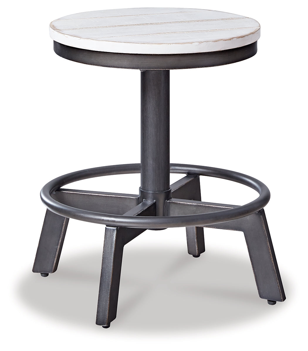 Torjin Counter Height Stool (Color: Vintage White)