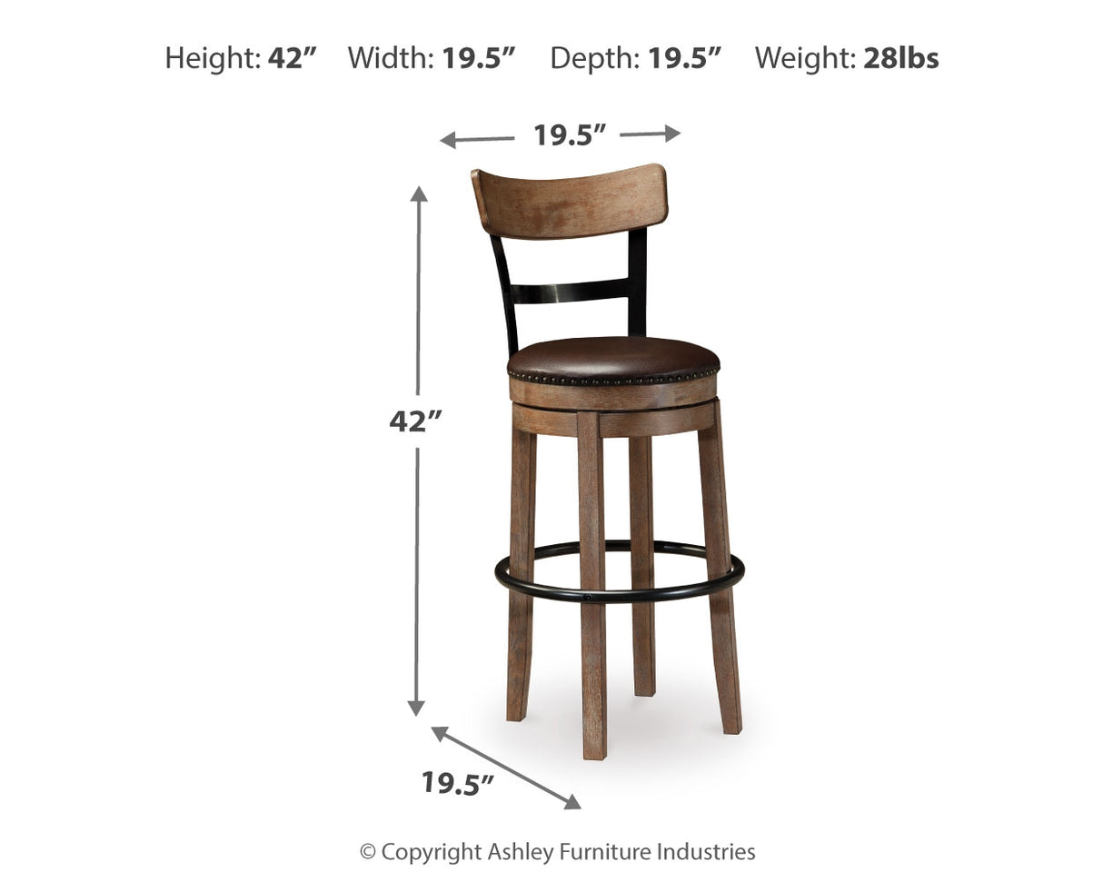 Pinnadel Counter Height Bar Stool (Barstool Height: Pub/Bar Height)