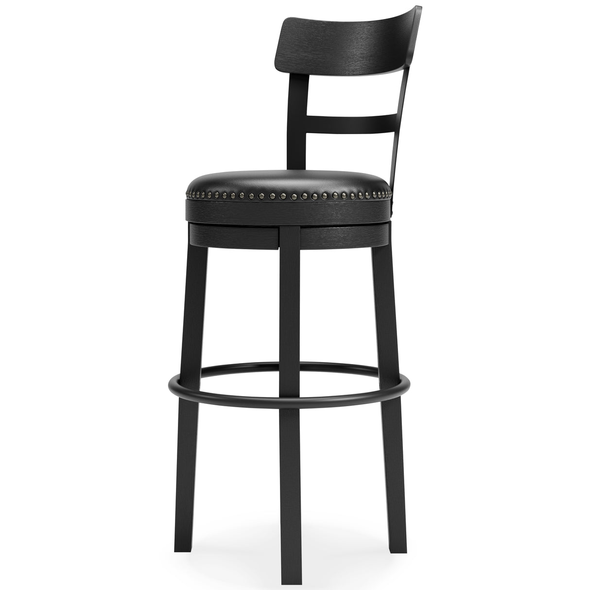 Valebeck Counter Height Bar Stool (Color: Black, Barstool Height: Pub/Bar Height)
