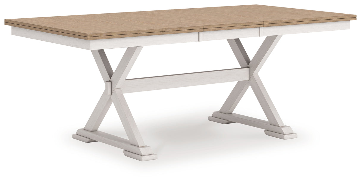 Purlaney Dining Butterfly Extension Table
