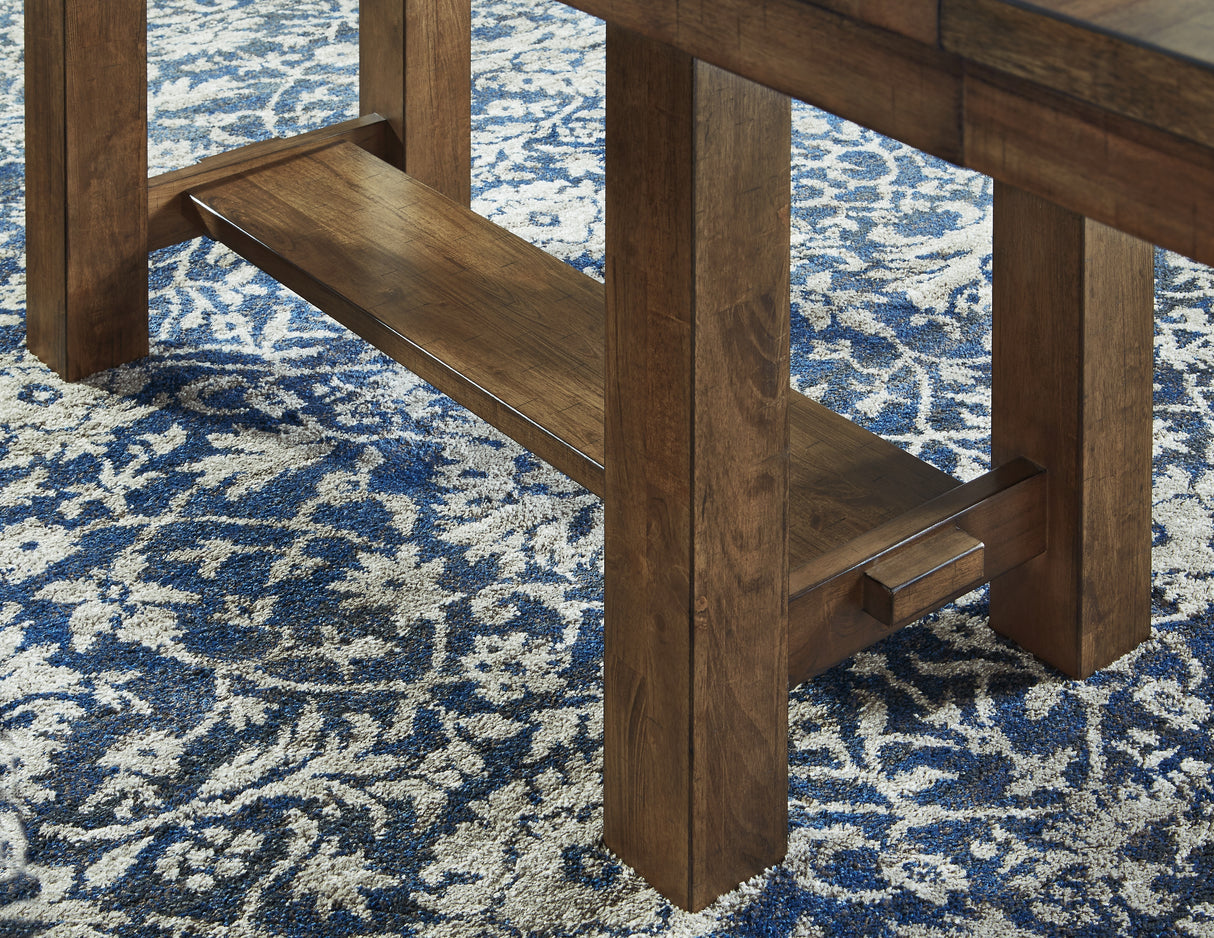 Moriville 6-Piece Dining Table and 4 Chairs and Bench (Dining Bench, Dining Chair, Dining Chair, Dining Chair, Dining Chair, Dining Extension Table)