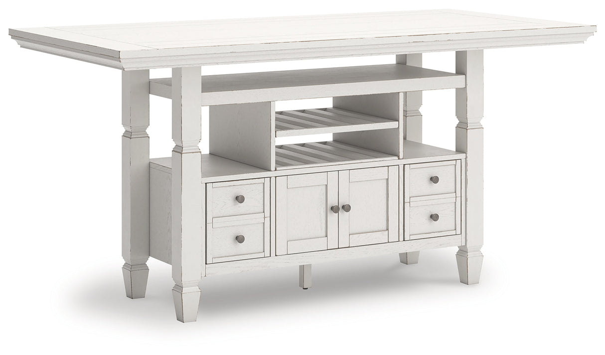 Robbinsdale 8-Piece Counter Height Dining Table and 6 Barstools