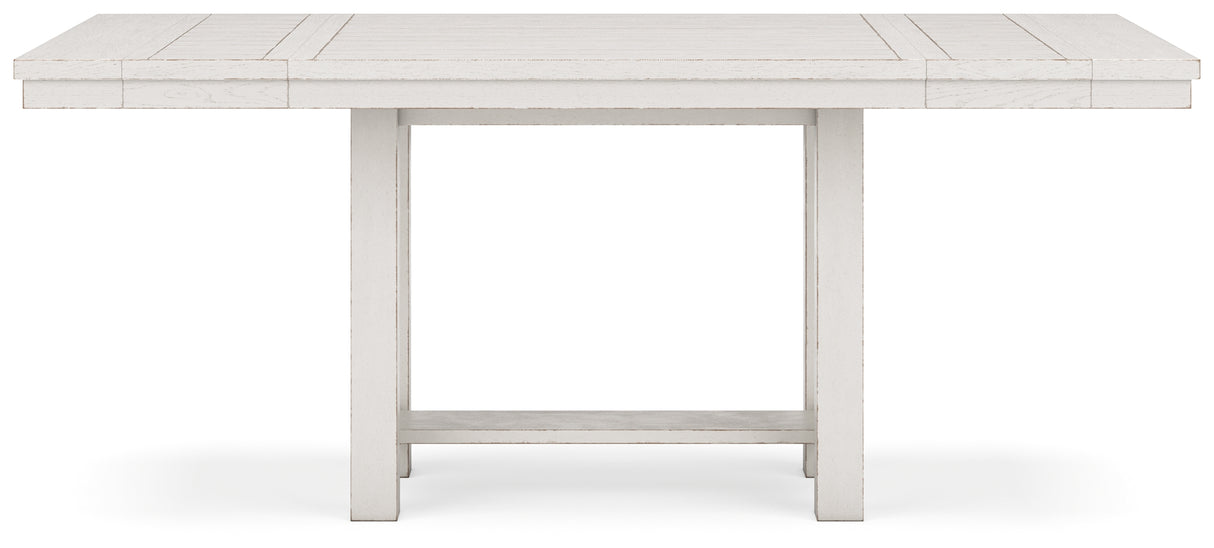 Robbinsdale 7-Piece Counter Height Dining Table and 6 Barstools (Counter Height Dining Extension Table, Counter Height Barstool, Counter Height Barstool, Counter Height Barstool, Counter Height Barstool, Counter Height Barstool, Counter Height Barstool)