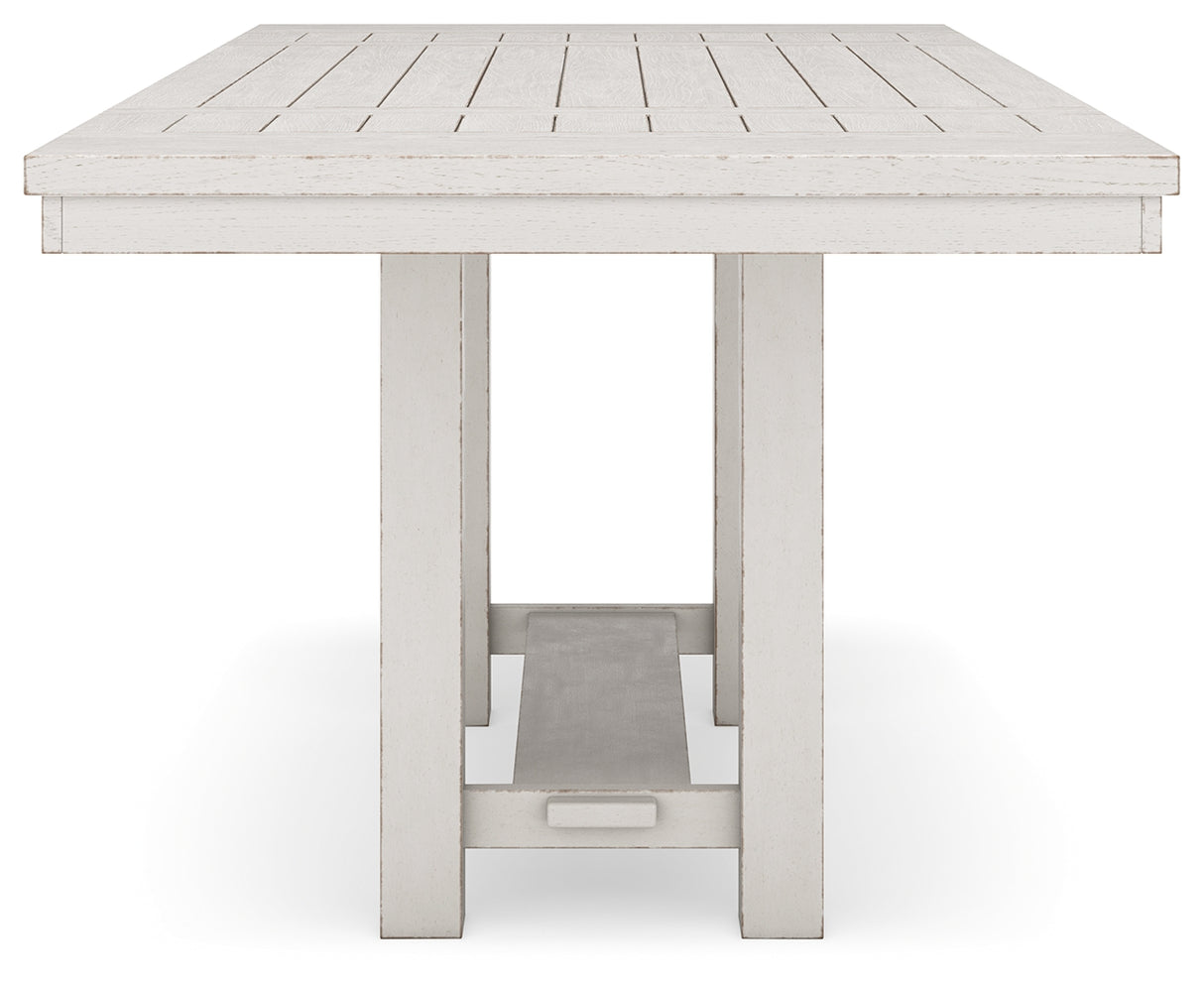 Robbinsdale 5-Piece Counter Height Dining Table and 4 Barstools (Counter Height Dining Extension Table, Counter Height Barstool, Counter Height Barstool, Counter Height Barstool, Counter Height Barstool)