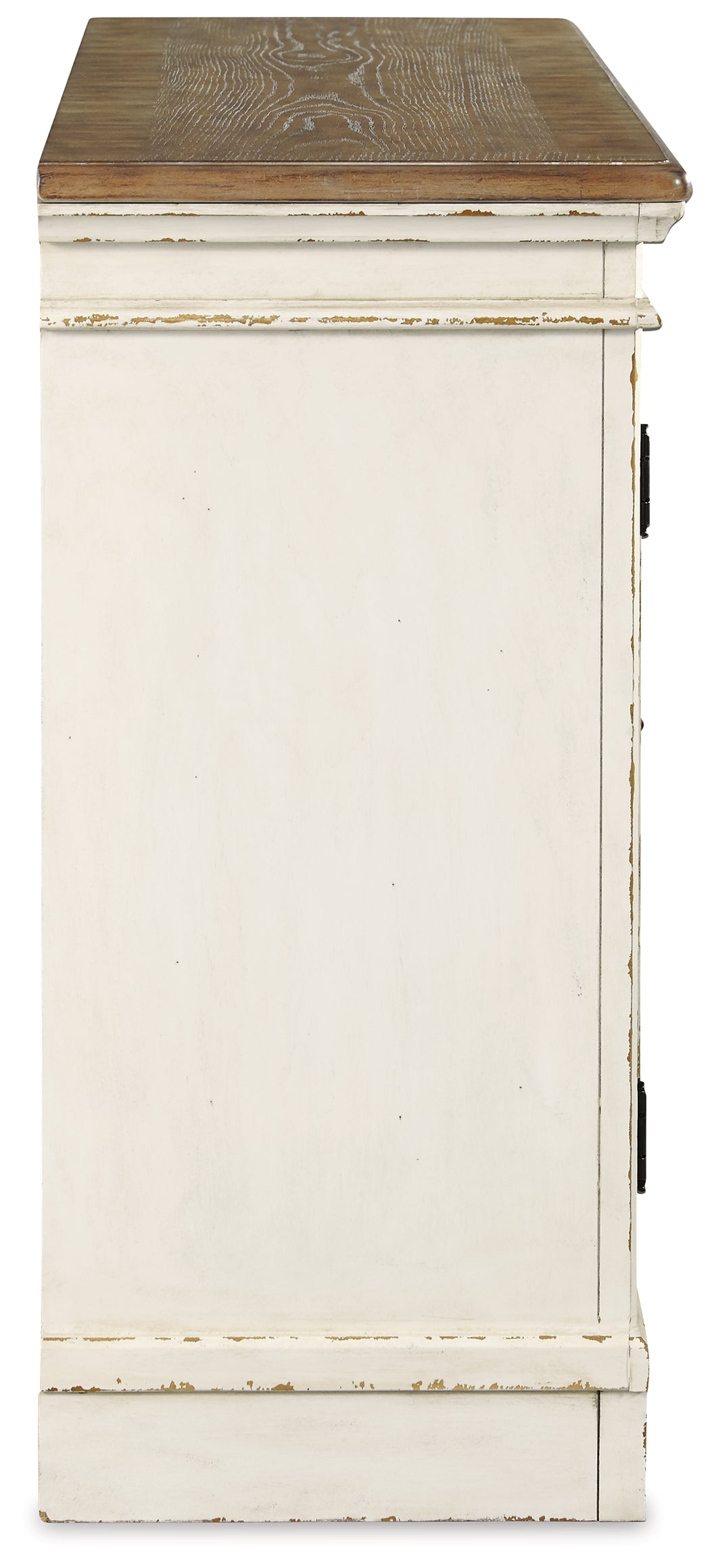 Realyn 8-Piece Dining Table and 6 Chairs with Storage (Dining Extension Table, Dining Chair, Dining Chair, Dining Chair, Dining Chair, Dining Chair, Dining Chair, Dining Server)