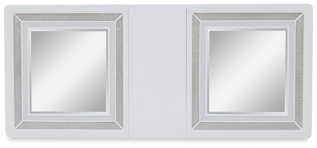 Chalanna 8-Piece Dining Table and 6 Chairs with Storage (Dining Extension Table, Dining Chair, Dining Chair, Dining Chair, Dining Chair, Dining Chair, Dining Chair, Dining Server)